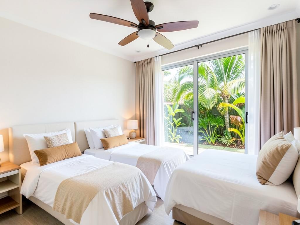 Habitación de Ocean Melody 2 con vista al jardín